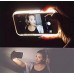 iPhone 6 6s Plus 5.5 - LED Light illuminated Dimmable Selfie Flash Matte Hard Phone Cover Case - Hot Pink